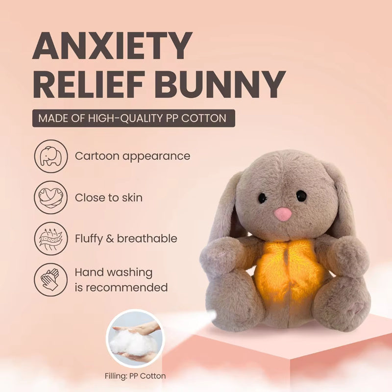 Breathing Bunny Comfort Plush