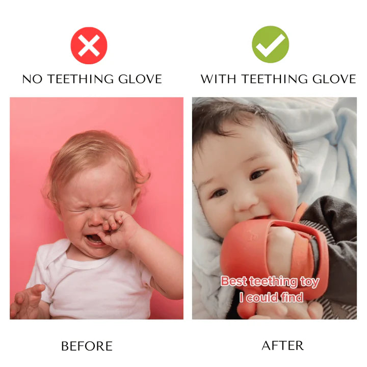 Never Drop Silicone Teething Toy