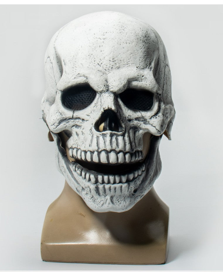 Halloween Skull Mask with Movable Jaw