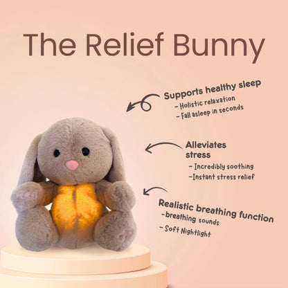 Breathing Bunny Comfort Plush