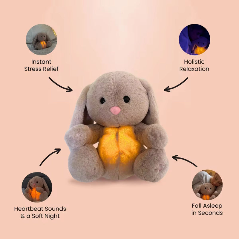 Breathing Bunny Comfort Plush