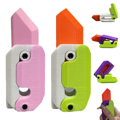 Fidget Radish Stress Reliever Plastic Toy